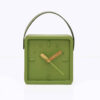 Handcrafted Concrete Desk Clock - Minimalist Green