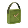 Handcrafted Concrete Desk Clock - Minimalist Green