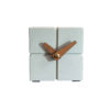 Handcrafted Concrete Desk Clock - Minimalist Cube