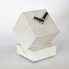 Handcrafted Concrete Desk Clock - Minimalist Square