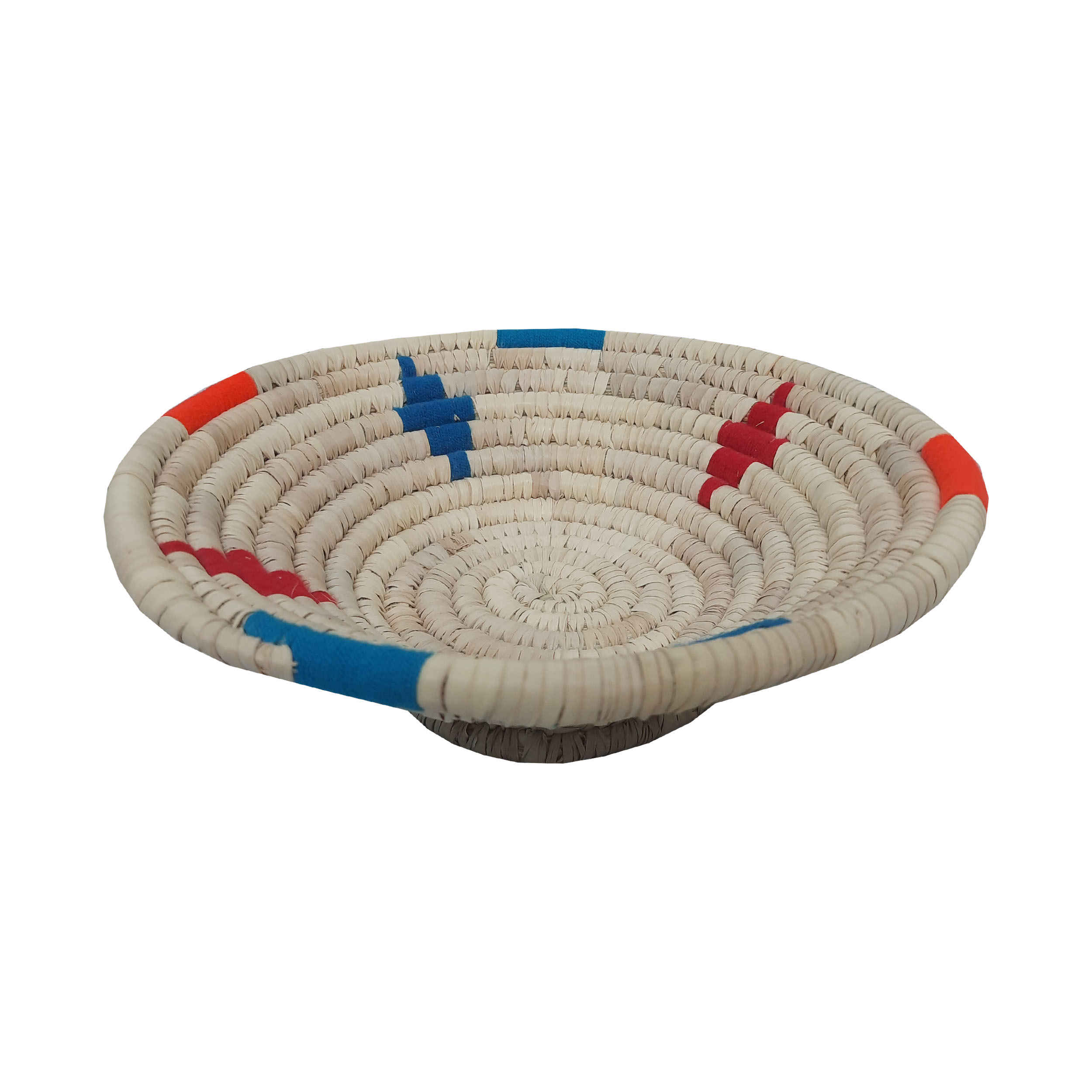 Persian Handwoven Palm Leaf Basket Model Roya