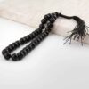 Islamic Black Onyx Rosary Crafted with 33 Prayer Beads Tasbih