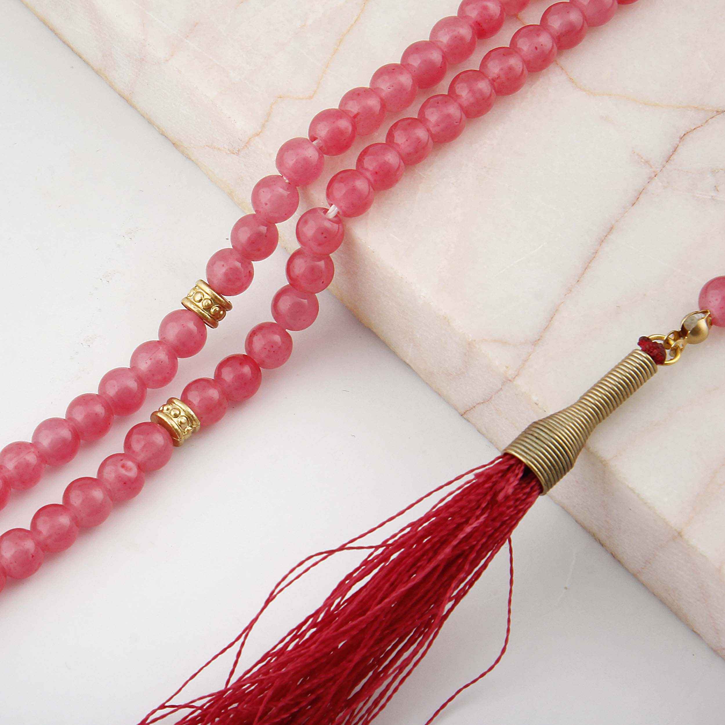 Islamic Onyx Rosary Crafted with 101 Prayer Beads Tasbih