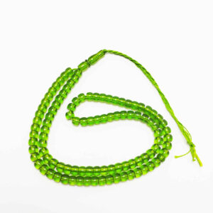 Islamic Sandalus Resin Rosary Crafted with 101 Prayer Beads Tasbih Green