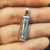 Islamic Silver Pendant for Shia with Hirz of Imam Jawad