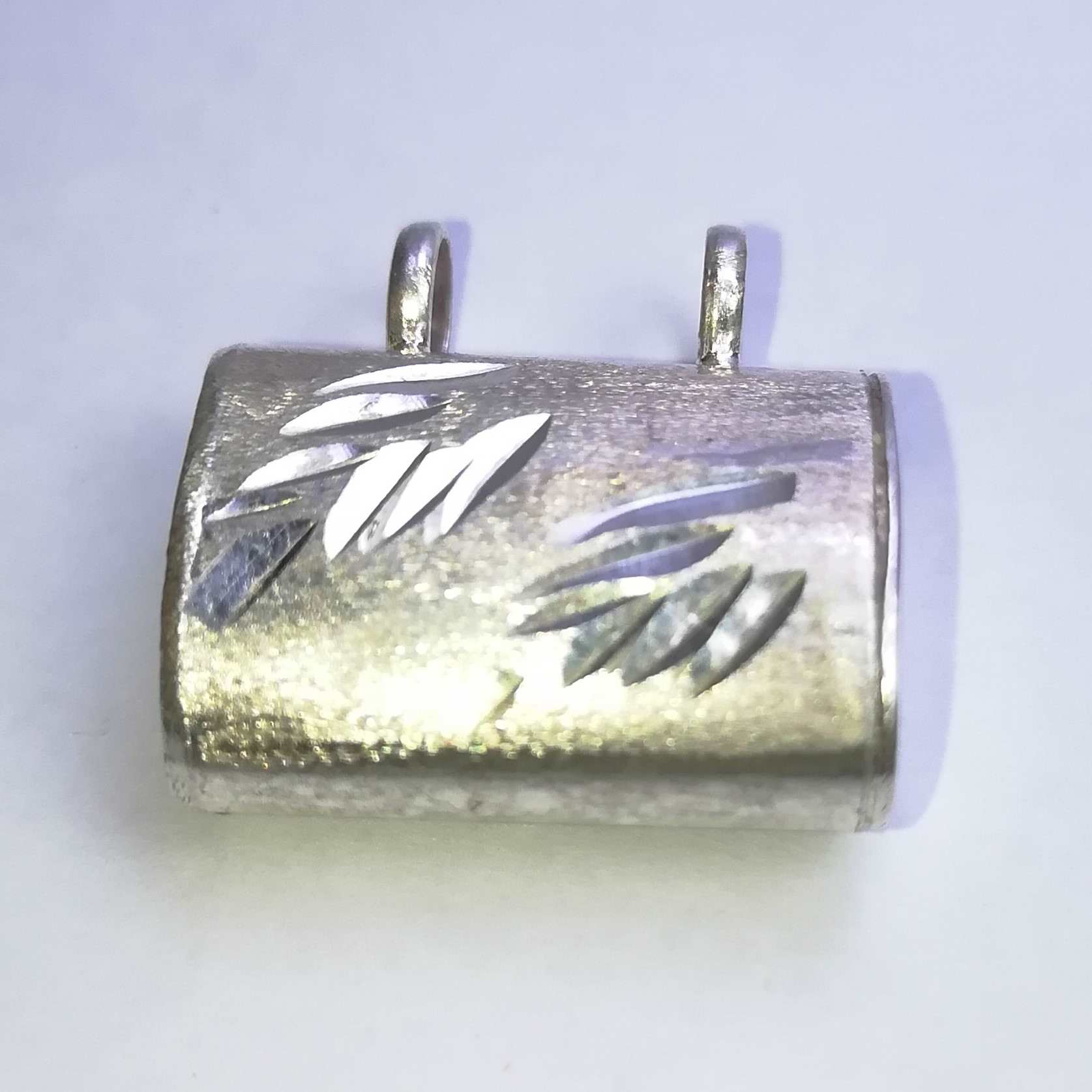 Islamic Silver Pendant for Shia with Imam Jawad Hirz Jewelry
