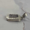 Islamic Silver Pendant with Quranic Hirz of Imam Jawad for Shia Muslims