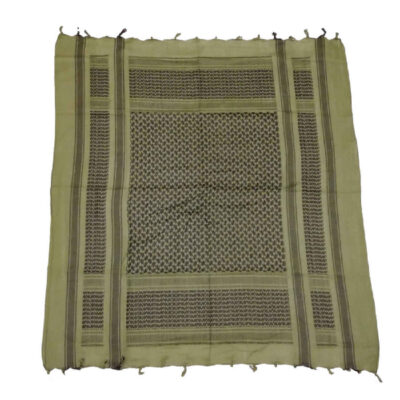 Arabic Keffiyeh Shemagh Scarf – Cotton Antiperspirant for Head & Neck