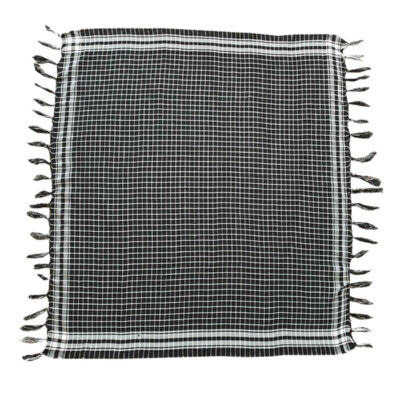 Arabic Keffiyeh Shemagh Scarf – Checkered Soft & Durable