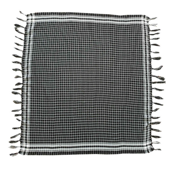 Soft & Durable Keffiyeh – Classic Checkered Arabic Scarf for Daily Use