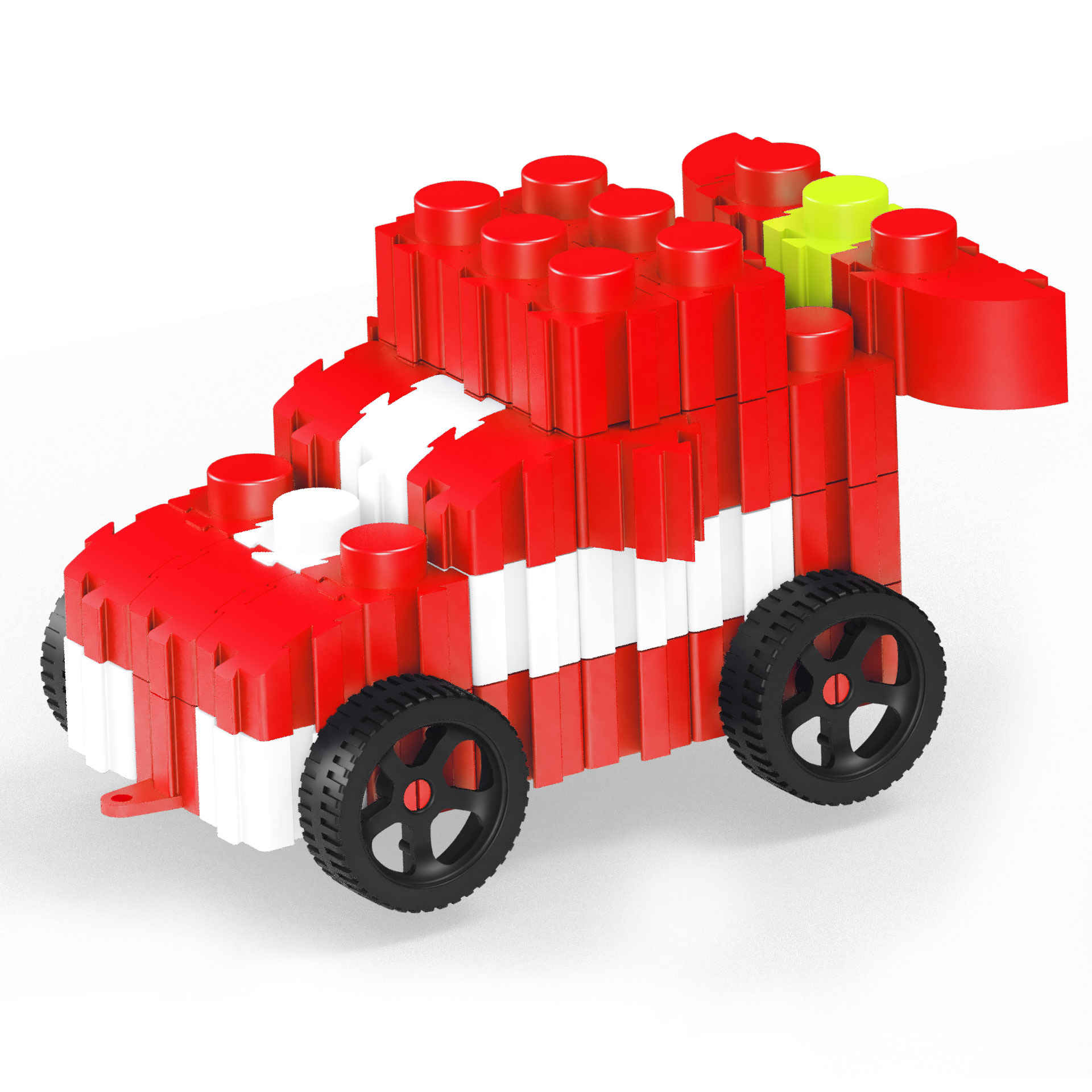 Creators: Race Cars Building Blocks – 10 Models, 210 Pieces for Ages 6+