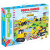 Pooya Blocks: Construction Vehicles Toy Set – 550 Pieces for Ages 5+