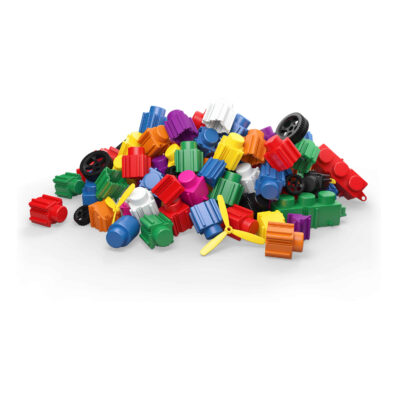 Junior Builders: Dream Castle Building Blocks – Creative Toy Set for Ages 18 Months+