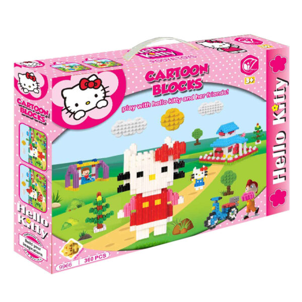 Hello Kitty & Friends Building Blocks – 360 Pieces for Ages 5+
