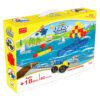 Junior Builders: Construction Island Building Set – Holiday Theme, 60 Pieces for Ages 18 Months+