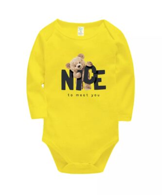 Lap Shoulder Unisex Baby Bodysuit Long Sleeve Set of 5