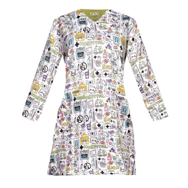 Women's Stretchy Medical Scrub Uniform – Comfortable & Flexible