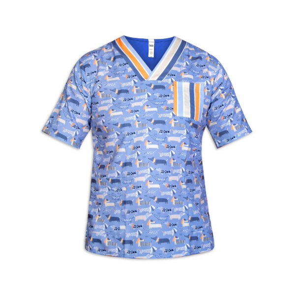 Men's Veterinary Scrub Top for Clinic & Hospital – Reliable & Professional