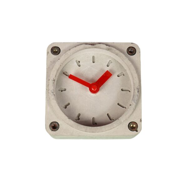 Handcrafted Concrete Desk Clock - Minimalist for Decor