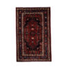 Original Persian Carpet with Wool Hand-Knotted in Hamadan Lachak Toranj