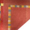 Original Persian Gabbeh Wool Rug Handwoven Bordered