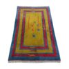 Original Genuine Persian Gabbeh Wool Rug Handwoven Yellow