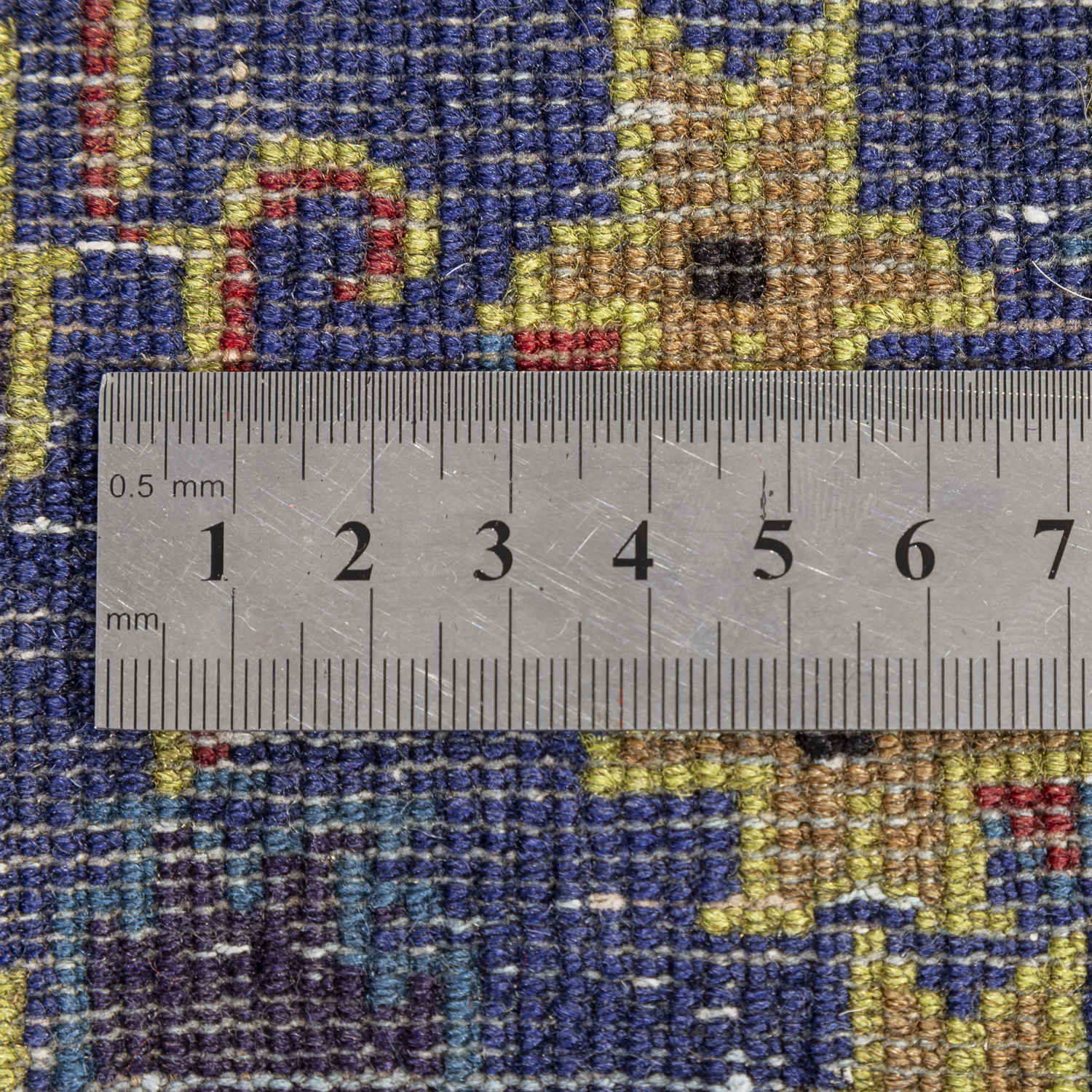 Artistic Collectible Persian Wool Carpet Hand-Knotted in Baluchistan