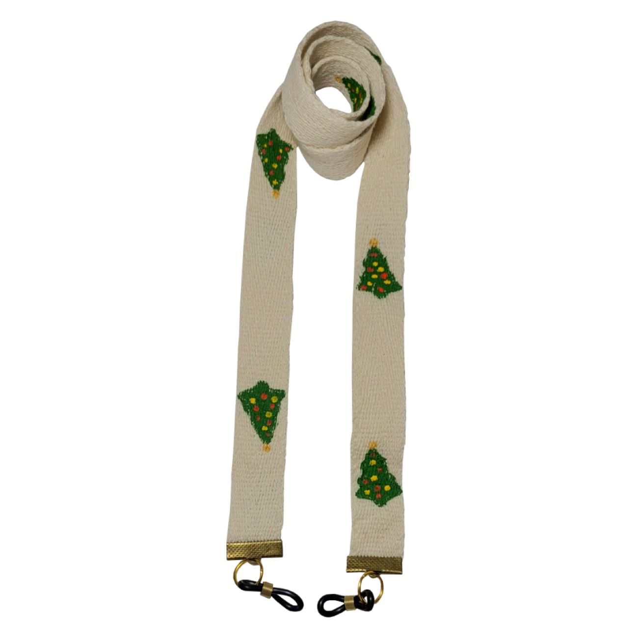 Painted Glasses Strap – Pine Trees Design - ShopiPersia