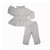 Baby Girl’s Long Sleeve Heart Design Pajama Set