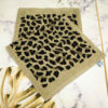 Bath Towel - Quick Drying with Leopard Design