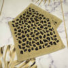 Bath Towel - Quick Drying with Leopard Design