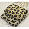 Bath Towel - Quick Drying with Leopard Design