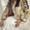 Persian Embroidered Short Manto for Women