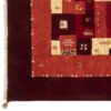 Authentic Persian Gabbeh Wool Rug Handwoven in Fars