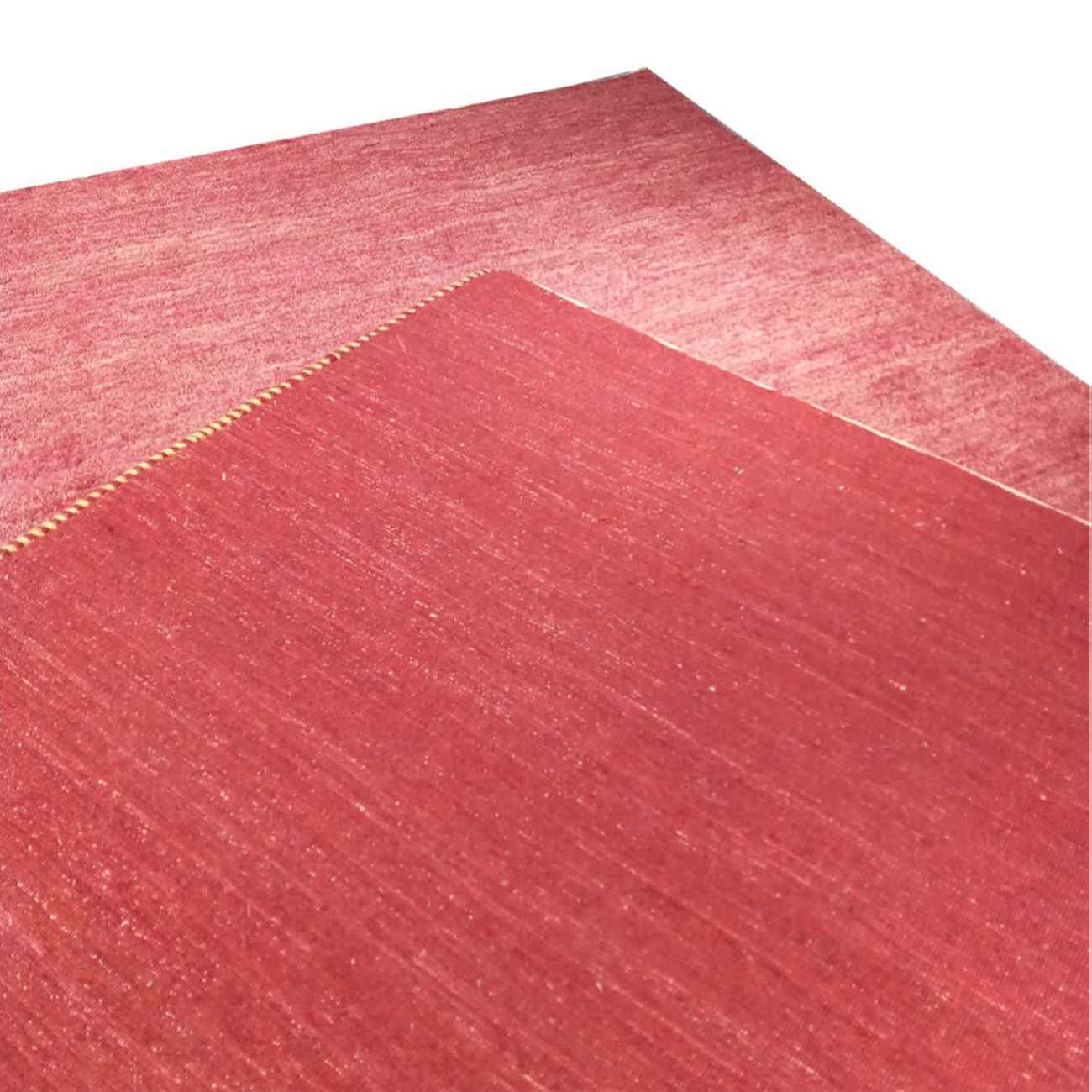 Genuine Persian Gabbeh Wool Rug Handwoven Crimson