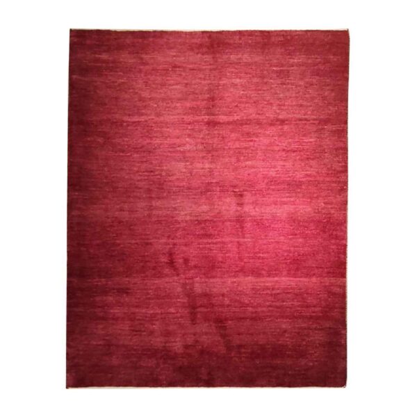 Genuine Persian Gabbeh Wool Rug Handwoven Crimson