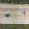 Persian Gabbeh Wool Rug Handwoven Tree & Animal Motifs