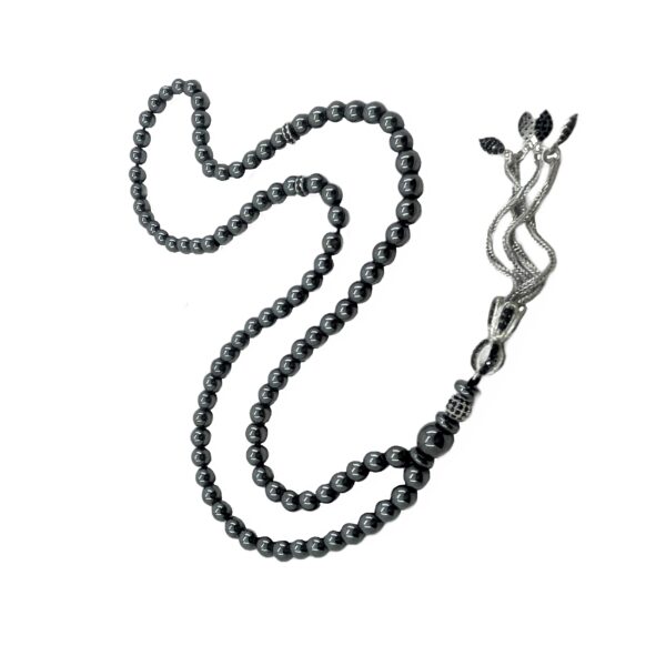 Islamic Hematite Rosary Crafted with 101 Prayer Beads Tasbih