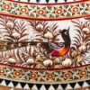 Persian Wooden Mirror Frame – Khatamkari Embossed Design