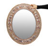 Persian Wooden Mirror Frame – Khatamkari Embossed Design