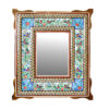 Wooden Mirror Frame – Khatamkari Embossed Miniature Design
