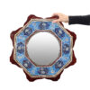 Persian Wooden Mirror Frame – Khatamkari Octagonal Model