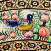 Persian Wooden Mirror Frame – Khatamkari Sparrow & Floral Design