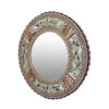 Persian Wooden Mirror Frame – Khatamkari Sparrow & Floral Design