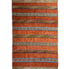 Persian Wool Kilim Rug Handwoven Traditional Striped