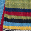 Persian Wool Kilim Rug Artisanal Handwoven Geometric Blue