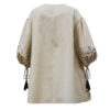 Persian Embroidered Manto with Floral Design for Women