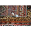 Vintage Persian Hand-Knotted Patchwork Carpet Striped