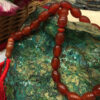 Islamic Agate Rosary Crafted with 33 Prayer Beads Tasbih Red II