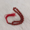 Islamic Agate Rosary Crafted with 33 Prayer Beads Tasbih Sorkh